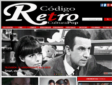 Tablet Screenshot of codigoretro.com.ar